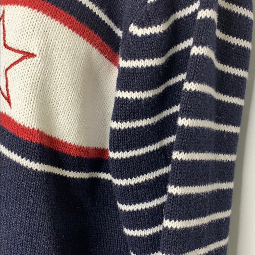 Christopher & Banks slightly cropped Star sweater - Picture 2 of 4